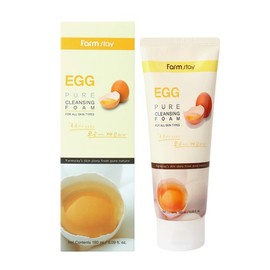 Farmstay Pure Cleansing Foam Egg 180ml / 퓨어 클렌징폼 에그 180ml