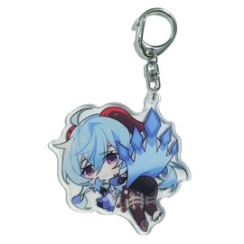 Cute Impact Gen Shin Acrylic Hanging Keyring, F-ganyu