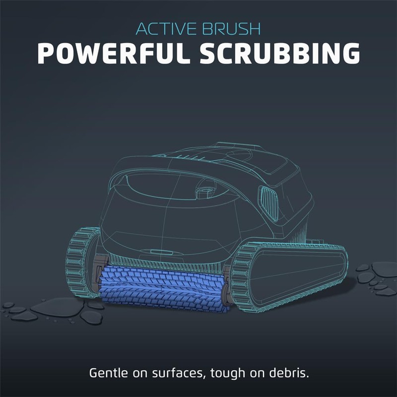 Dolphin Genuine Replacement Part Active Blue Brush Kit Part Number