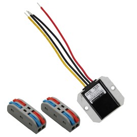 Unbranded DIY Adapter Power Wheel Output 12V 10A Compatible With Milwaukee M18 18V Battery - 12V Step Down Converter