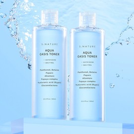 S Nature (현대Hmall)에스네이처 아쿠아 오아시스 토너 300ml 듀오세트 SENATURE Aqua Oasis Toner 300ml Duo Set