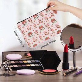 Strawberry Cartoon Inspired Makeup Bag 80s Cartoon Character Gift Strawberry Girl Gift (Strawberry Bag EU)