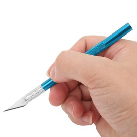 Cuchillo Exacto Juego de 20 cuchillos para manualidades de precisión cuchillo cortador de precisión para cortar tallar plantilla de álbumes de recortes