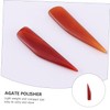 KONTONTY 3 Pcs Agate Polishing Tool Set Professional Burnisher for