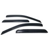 Set of 4Pcs Smoke Window Sun Rain Visor Vent Guard