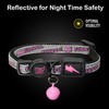 DOCO Reflective Adjustable Breakaway Nylon Cat Collar with Safety Buckle