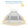WolfWise 2-3 Person Portable Beach Tent UPF 50+ Sun Shade