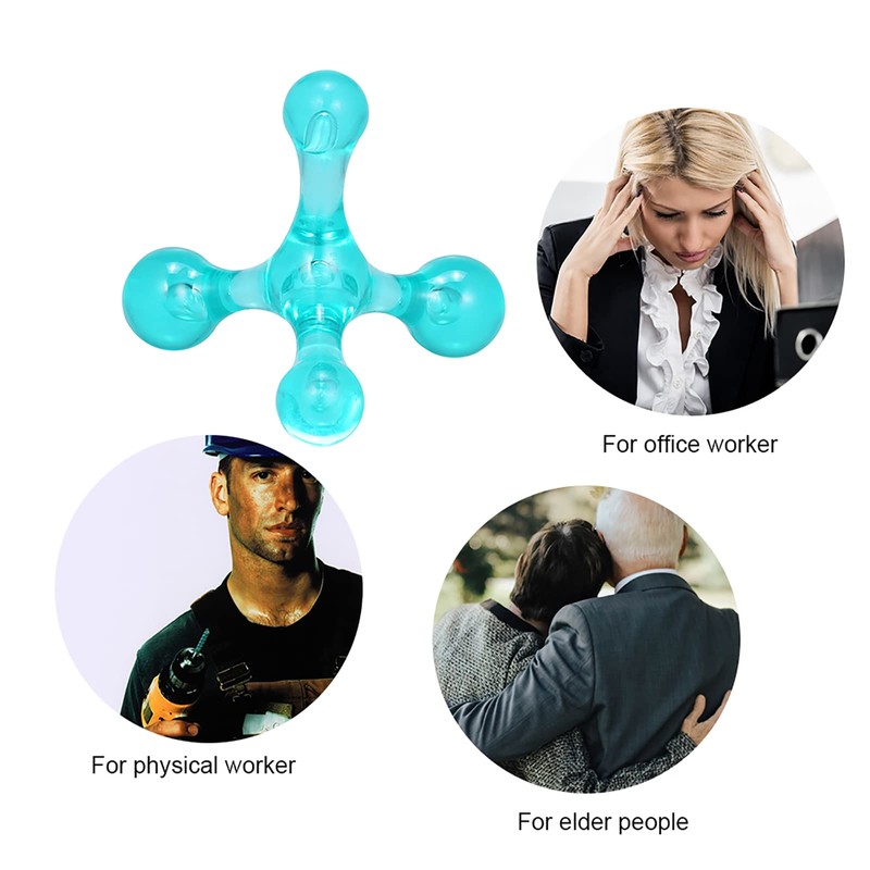 Layhou 4 Point Trigger Point Massager Trigger Point Reflexology Body