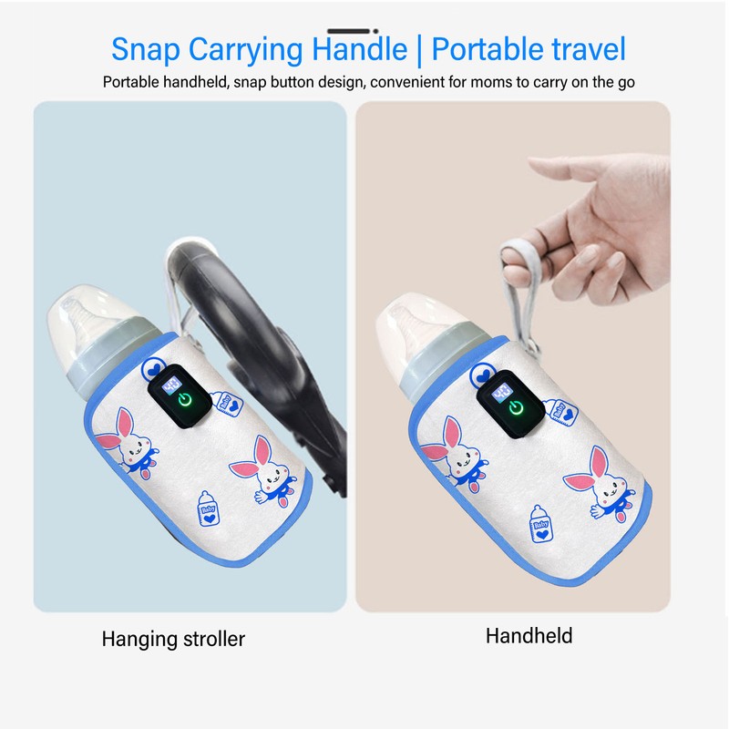 USB Milk Bottle Cover Rabbit Model Universal 21 Speed Digital