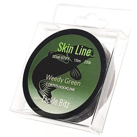 Skin Line Coated Hooklink Braid Weedy green (35 lb)