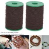 2 Roll Elastic Cord Beading Thread Bracelet Necklace Bead Making