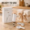 Cordless Hand Mixer for Kitchen Prep – Rechargeable Electric Whisk