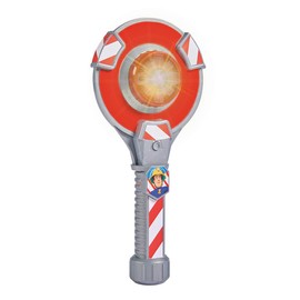 Simba Fireman Sam 109252440 Traffic Trowel with Light Function on Both Sides, 24 cm, from 3 Years