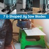 24PCS Jigsaw Blades Set High Carbon Steel Assorted Saw Blades