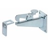 Gate Lock Door Stop (1, Wall Mounted, Silver Galvanised)