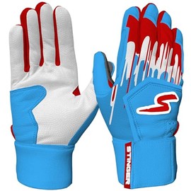 Stinger Sports Winder Series Batting Gloves for Baseball & Softball (Youth Large, Bomb Pops)