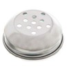 Great Credentials Grated Cheese or Red Pepper Swirl Glass Shaker