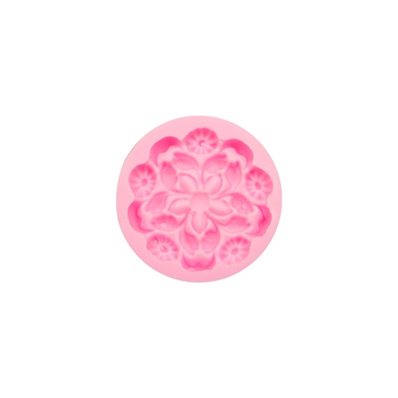 Royal Crown and Gem Silicone Mold Set, Baroque Style Clay