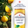 Sanpellegrino Zero Grams Added Sugar Italian Sparkling Drinks Lemonade, Sparkling