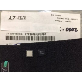LTC2978IUP#PBF LTC LTC2978CUP IC Monitor 4.5V to 15V 64-Pin QFN SMD ROHS 1 UNIT