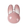 YOCUNKER Bluetooth Wireless Mouse, Cute Rabbit Shape【Blutooth+2.4G】 Portable Silent Optical