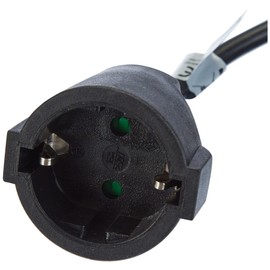 REV Ritter 0016050514 Verlängerung H05VV-F SK 5 m Black