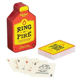 Ring of Fire Card Game, Ring of Fire Drinking Game, Drinking Game, Drinking Card Game, Great for Students, Stag and Hen Parties, Adult Party Game, Cards in Metal Tin, Ring of Fire Cards