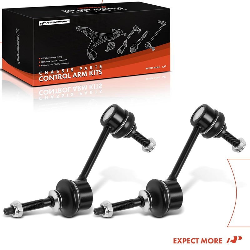 A-Premium 2 x Front Sway Bar Links Stabilizer Bar Links,
