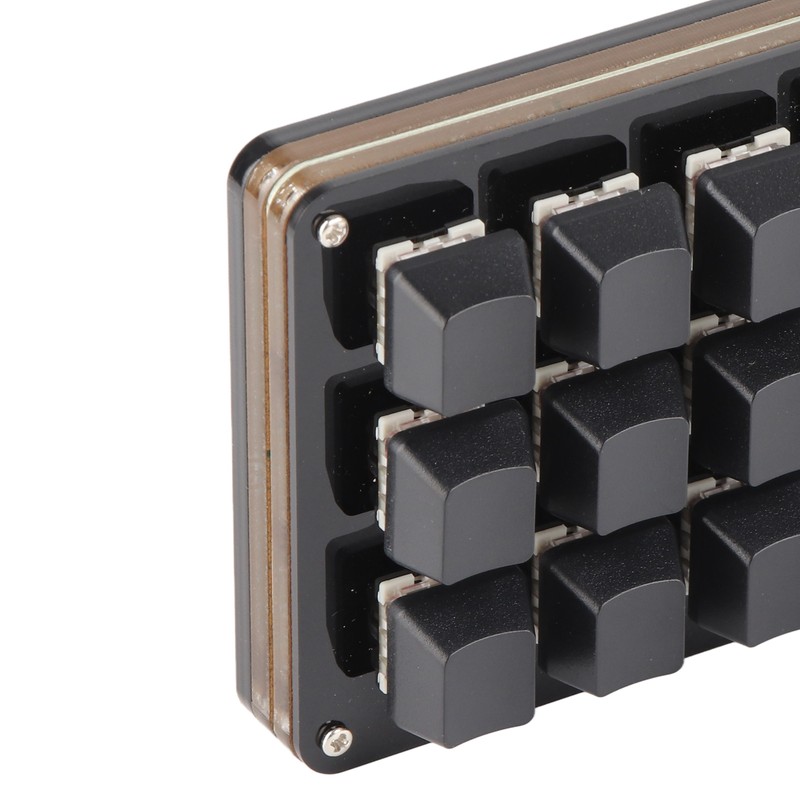 Red Switch Macro Keyboard Plug and Play Ergonomic Customized Knobs