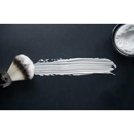 Haryali London Shaving Brush - Shaving Cream Brush - Synthetic Hair Shaving Brush - Mens Shaving Brush - and Womens - Shave Brush for Wet Shaving, Black