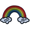 Rainbow Hook & Loop Backed Patch - Storms Dont Last