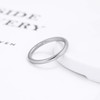 Greenpod 2mm Tungsten Carbide Rings for Women High Polished Thin