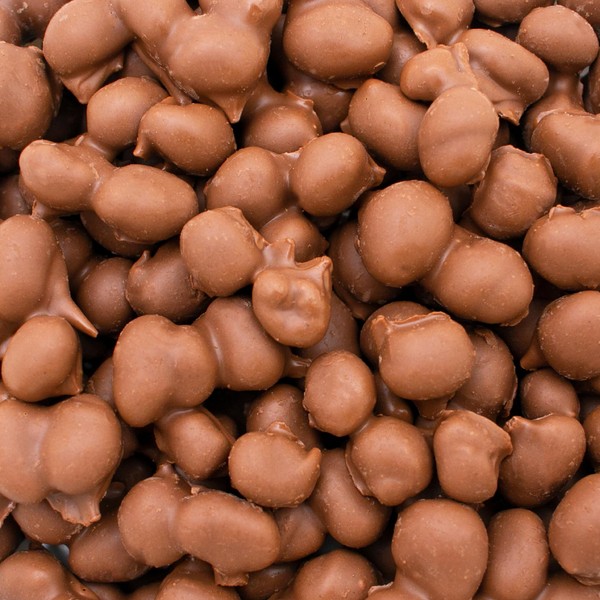 Sunny Island Double Dipped Milk Chocolate Covered Peanuts Candy, 3 Pound Bag