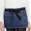 Aiden Brothers 100% Cotton Denim Waist Apron with Zipper Pocket