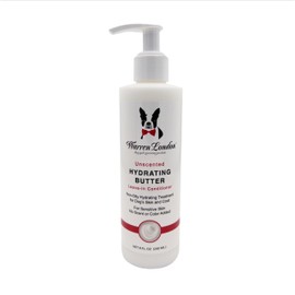 Warren London Warren London Hydrating Butter Leave in Pet Conditioner for Dogs | Lotion for Skin and Coat | Aloe Puppy & Dog Conditioner for Hair Detangler, Dry Skin, & Dandruff | Unscented 8oz