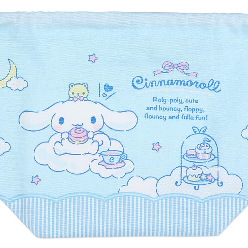 Sanrio Cinnamorol 073873 Drawstring Lunch Bag