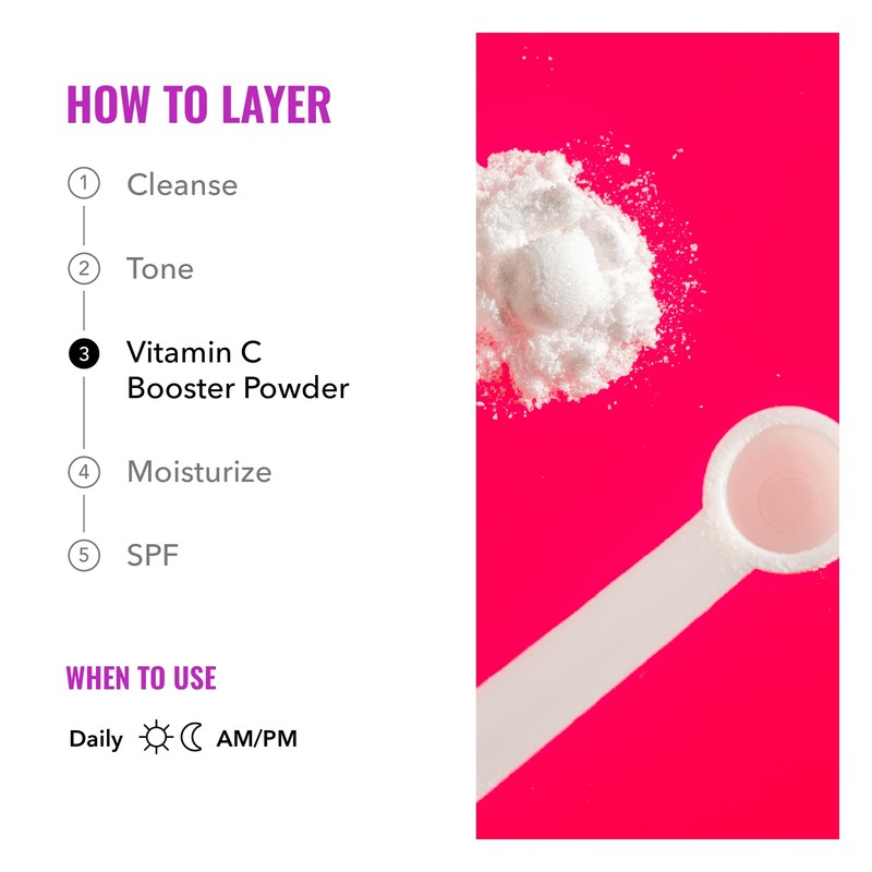 Good Molecules Vitamin C Booster Powder - 100% L-Ascorbic Acid