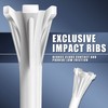 CHAMPKEY Original Plastic Golf Tees 100 Pack | 85 Driver