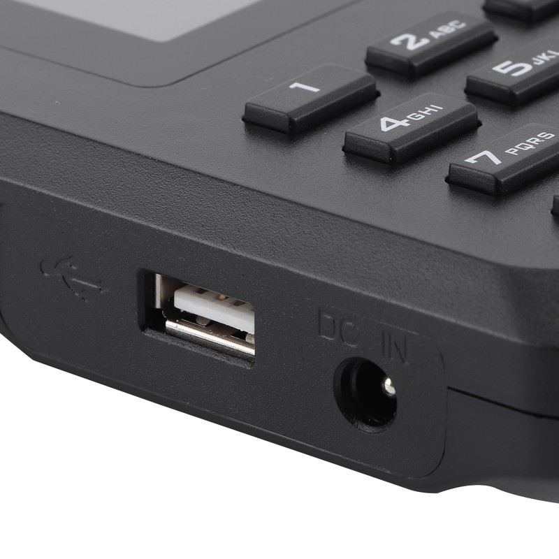 USB Standalone Time Attendance 2.4in TFT LCD Screen Password Fingerprint