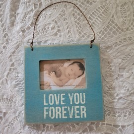 Primitives By Kathy Love You Forever Magnet Stand or Hanging Frame Primitives By Kathy NWT