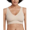 Schiesser Women's Seamless Bustier with Removable Pads - Invisible Soft,