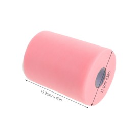 jojofuny Sheer Tulle Roll Soft Polyester Netting for Wedding Decor Tutu Skirts Showers Chair Sashes Versatile Craft Fabric for Easy DIY Creations