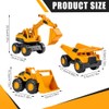 XPJBKC Construction Vehicles Toys, 3 Pcs Sand Pit Toys include