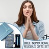Affrolling 7 Pcs Christian Gifts Set Bible Inspirational Religious Gifts