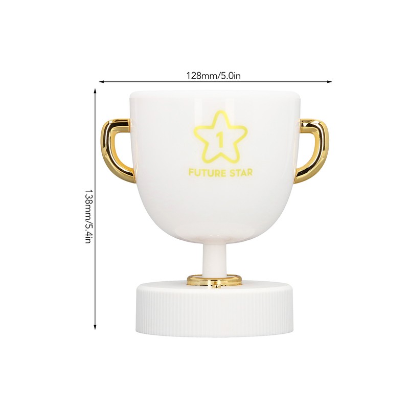 Pen Holder Trophy Night Light USB Charging Bedroom Bedside Mood