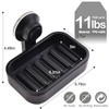 Suction Cup Soap Holder for Shower Wall, Bathroom, Tub and