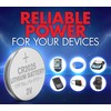 Powermax ACDelco 6-Count CR2025 Batteries, Lithium 3V Coin Cell Button