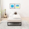 Lutown-Teen 12 Inch Twin Size Bed Frames with Heavy Duty