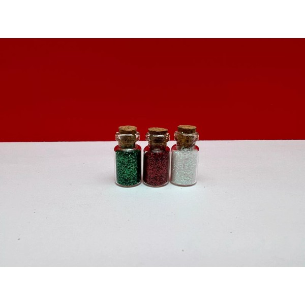 Unbranded Miniature Fairy Garden Christmas Fairy Glitters Set of 3