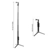 TELESIN Selfie Stick Aluminum Alloy Extendable Selfie Stick Tripod for